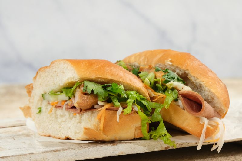 Cold Cuts Banh Mi Sandwich - Vietnamese Deli Sandwich at Tu Do Deli Lake Worth Beach FL